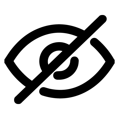 icone noir du logo des malvoyants