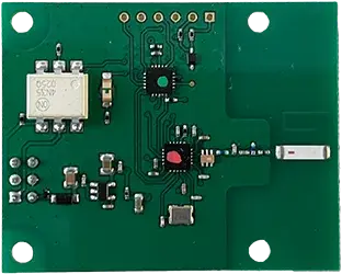 représentant une carte de réception NF S32-002